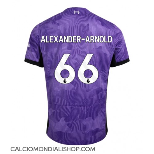 Maglie da calcio Liverpool Alexander-Arnold #66 Terza Maglia 2023-24 Manica Corta